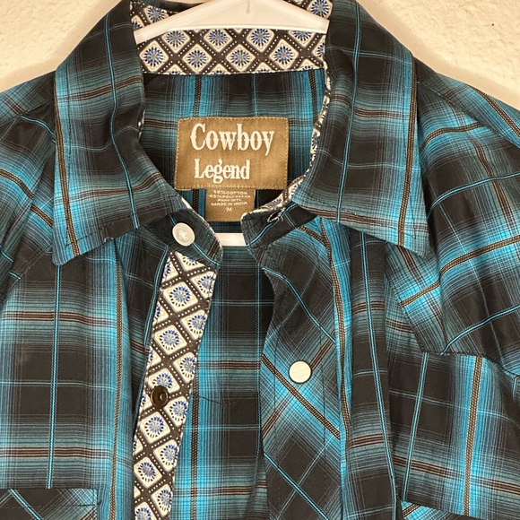 Cowboy Legend Pearl Snap - Picture 3 of 3